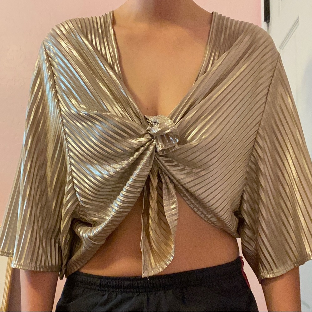 Vintage Golden Woman’s Shawl